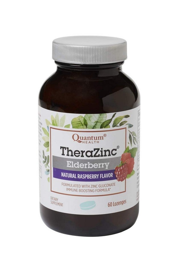Quantum Health TheraZinc Elderberry Lozenges, Made with Zinc Gluconate for Immune Support, 60 Count - Image 3