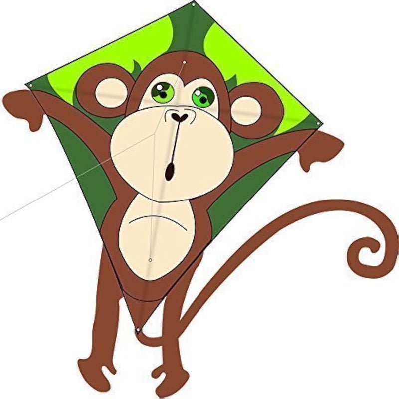 HENGDA KITE Kids Children Cartoon Monkey Kites with Flying Line - Image 3