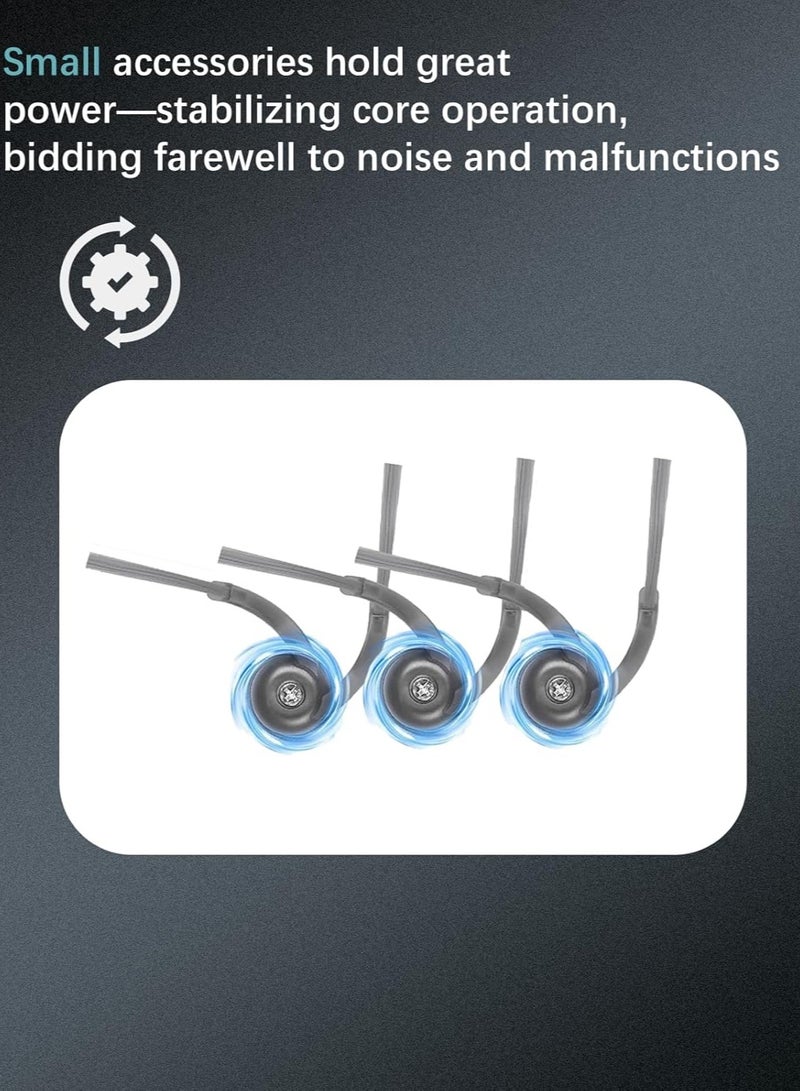 general Stone Robot Vacuum Cleaner Qrevo Curv/Qrevo Edge/Qrevo Curv S5X/Qrevo Edge S5A 3-Piece Side Brush Set, Vacuum Cleaner Replacement Side Brushes - Image 2