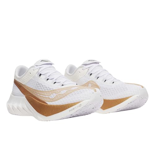 saucony Endorphin Pro 4 White/Gold - Image 3