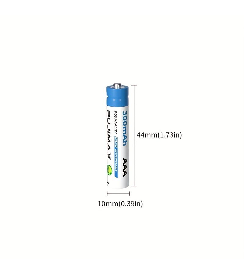 AA AA NiMH Rechargeable Battery AA 800mAh AAA 300mAh 16 Pieces 1 2V Set For Remote Control Alarm Clock Doorbell Gas Stove Water Heater Car Key Game Controller Flashlight - Image 5