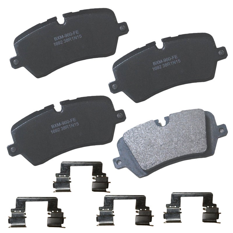 Bendix Premium SBM1692 Semi-Metallic Rear Brake Pads for Select Models Land Rover Defender 90, 110, 130, Discovery, Range Rover, Sport - Image 4