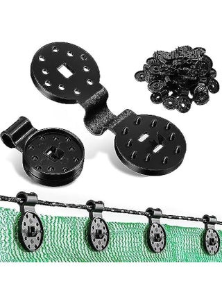 Durku 100 Pcs Shade Cloth Clips,Shade Cloth Heavy Duty Lock Grip,Premium Shade Cloth Plastic Clips,Fabric Clips for Greenhouse Outdoor Garden Netting,Anti Bird Netting,Shade Netting Accessories - pzsku/ZE684C853D8836DF4DBFFZ/45/_/1726796208/c7b475c0-a711-4ea0-8a1b-a3de618a0e1c