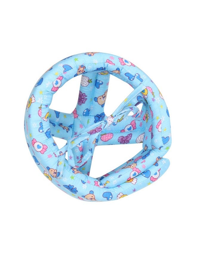 FLYPARTY Adjustable Infant Baby Toddler Protective Hat Helmet Safety Cap (Blue Sweets) - Image 3