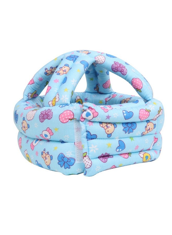 FLYPARTY Adjustable Infant Baby Toddler Protective Hat Helmet Safety Cap (Blue Sweets) - Image 2