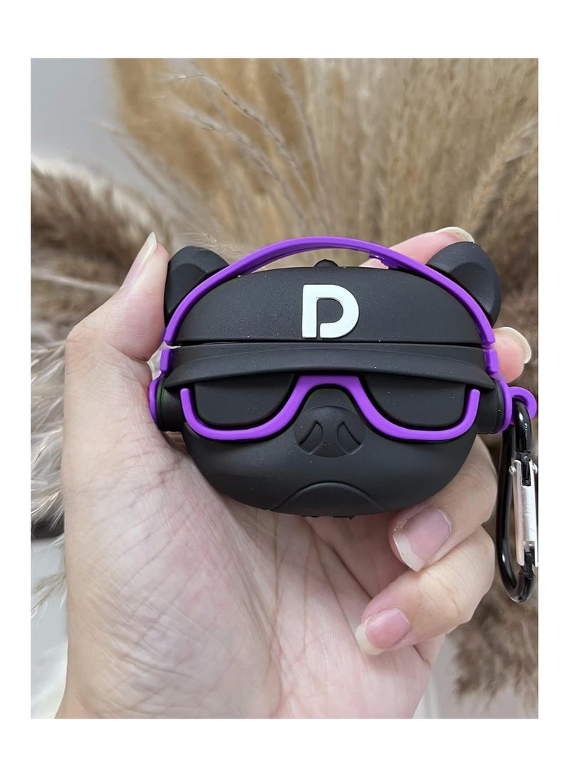 Case Soft Silicone Shockproof Cover for Apple Airpods Pro 2 New 3D Cute Cartoon Creative Fun Case Skin with Keychain Design Charging Case - Image 2