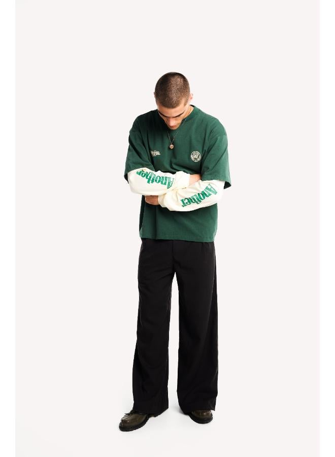 Another Cotton Lab Sunday Miles Double Layer Longsleeve T-Shirt - Image 2