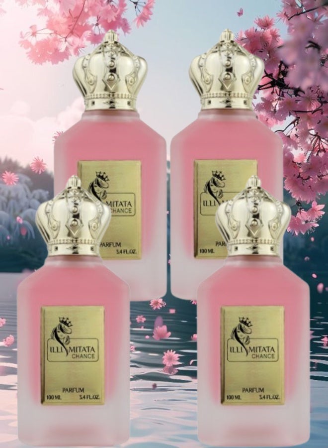 BL 4 Pieces illimitata Chance Perfume 100ML - Image 1