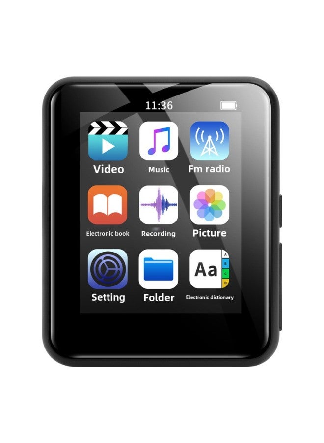 Mp3 Walkman Student Edition Touch Screen Bluetooth Mp4 Music Player Listening To Songs Special Fiction Artifact P3p4-Body Color:M7 Touch Edition/Magic Night Black/1.77 "with Bluetooth-Memory Capacity:4GB  - Image 1