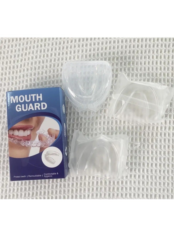 Guard Adult Transparent Night Mouthguard Protector 4PCS - Image 3