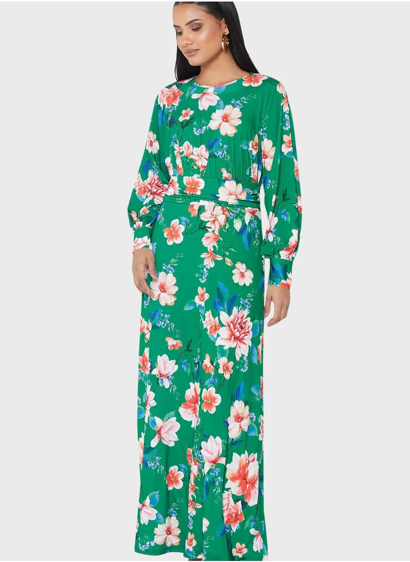 SIVVI for HANIYA Floral Print Dress