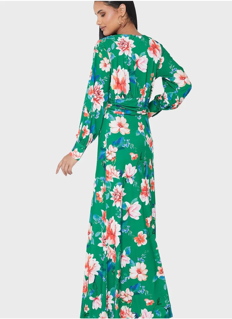 SIVVI for HANIYA Floral Print Dress