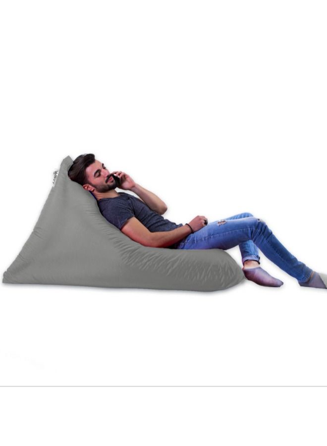 WAVY Grey Rocket Comfy Bean Bag - Waterproof - Image 1