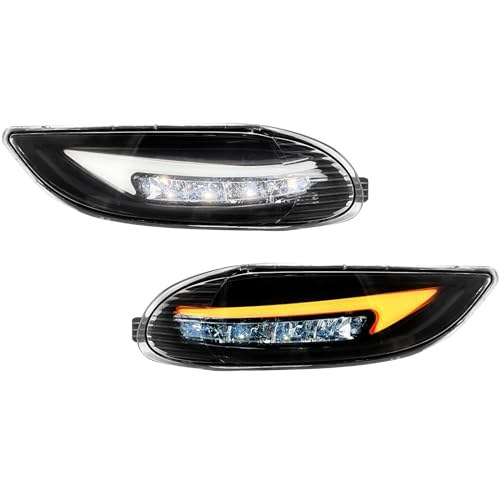 BOXLIGHT LED Fog Lights Compatible with 2002 2003 2004 Camry, 2005 2006 2007 2008 Corolla, 2002 2003 Solara, A Pair Of Fog Lamps With Daytime Running Light And Switch & Wiring Kit - Image 2
