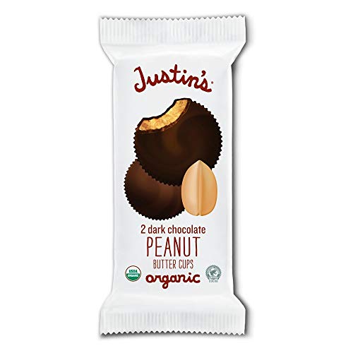 Justin's Dark Chocolate Peanut Butter Cups , 1.4 Ounce (Pack of 12) - Image 2
