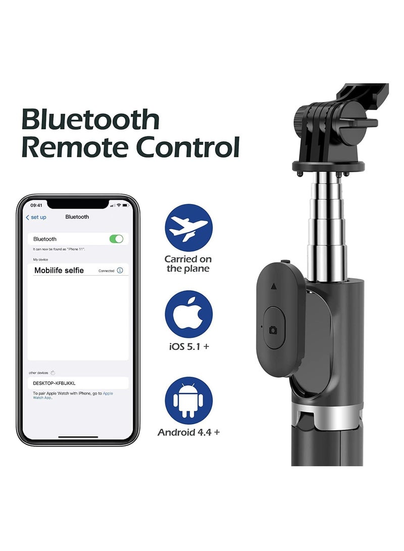 ELTRAZONE L08 Selfie Tripod Stick Stand For iPhone And Smart Andriod Mobile - Image 5