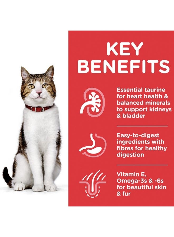 Hills Mature Adult 7+ Dry Cat Food – Chicken Recipe for Senior Cats (7+ Years) – Supports Energy, Immunity & Vital Organ Health – 1.5kg - Image 4