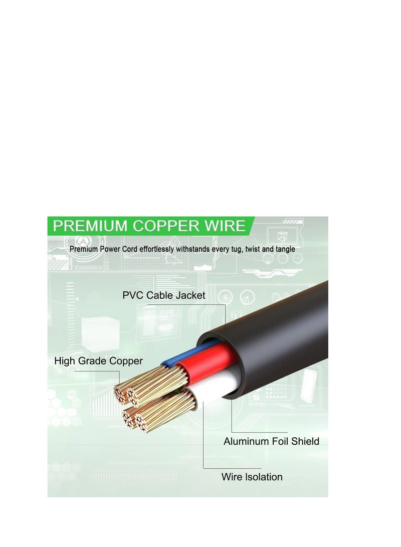 Terabyte 19V 3.42A Ac Adapter for Asus X401 X501 X550 X551 X552 X555 X751 K50 K52 K53 K55 Notebook Power Supply Cord, Laptop Charger for ASUS VS247HR V249Q VG278Q [5.5 x 2.5mm] - Image 3