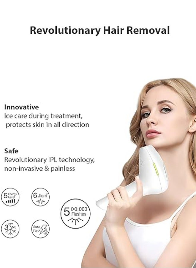 إسكدنيا إزالة الشعر بالليزر، جهاز إزالة الشعر مع مكشطة، جهاز إزالة الشعر بالليزر مع نظارة شمسية، إزالة الشعر بالليزر للنساء، إزالة الشعر بالليزر IPL للإبطين والساقين والذراعين، خط جيني للوجه - Image 4