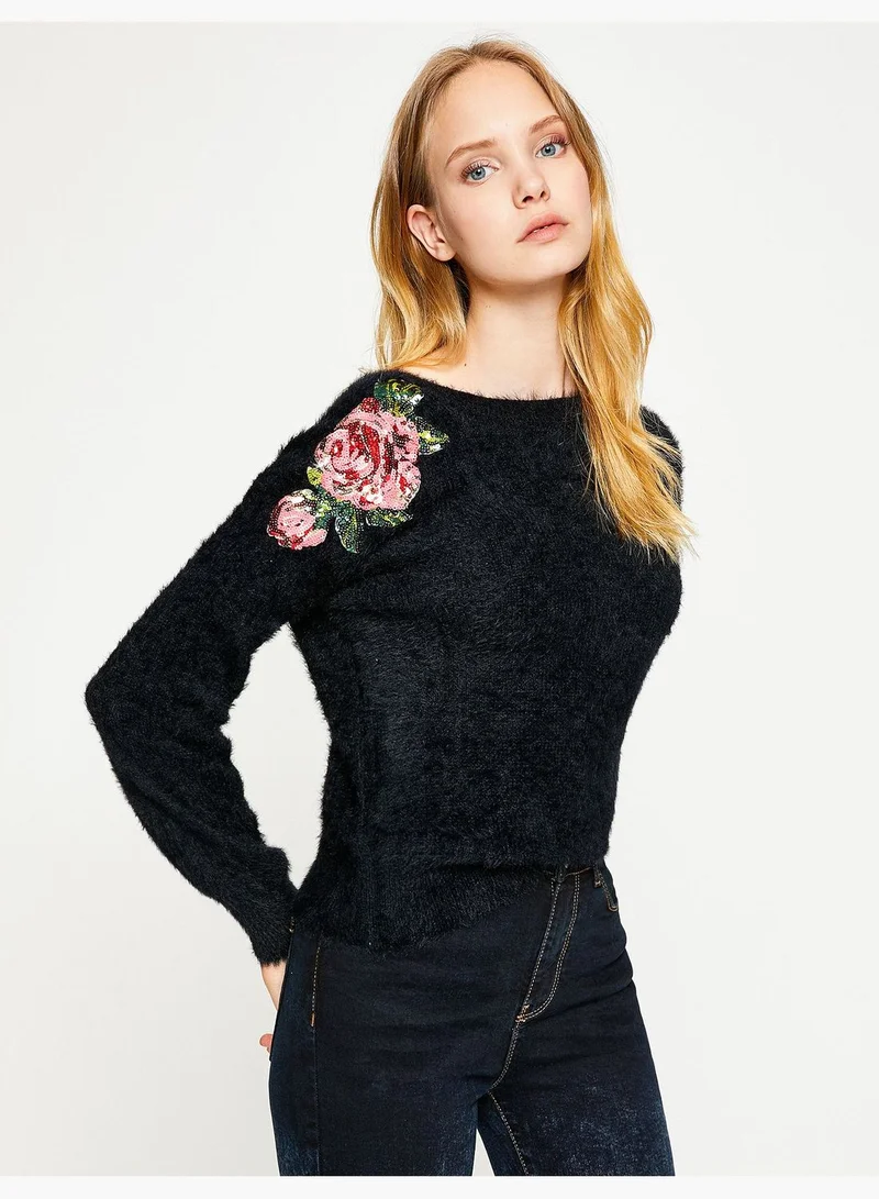 KOTON Sequin Detailed Jumper
