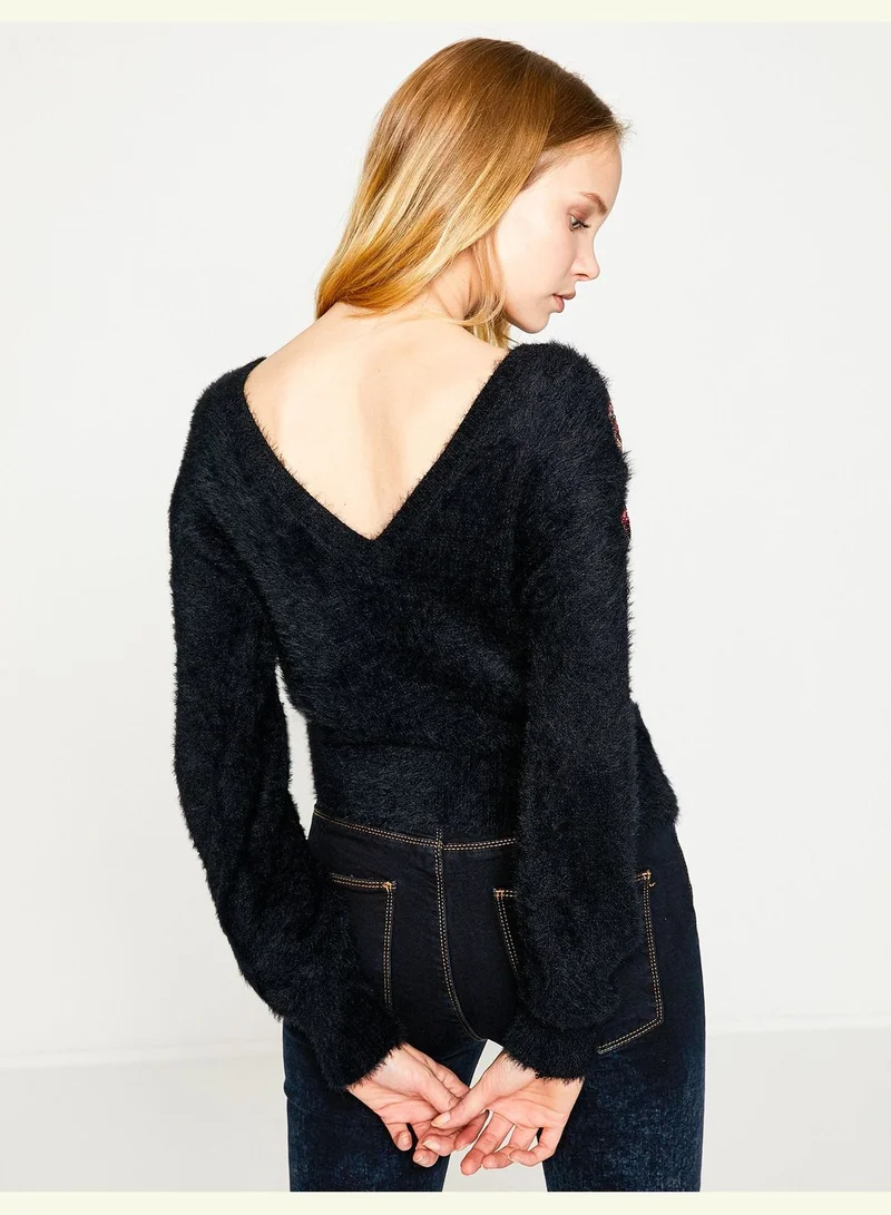 KOTON Sequin Detailed Jumper