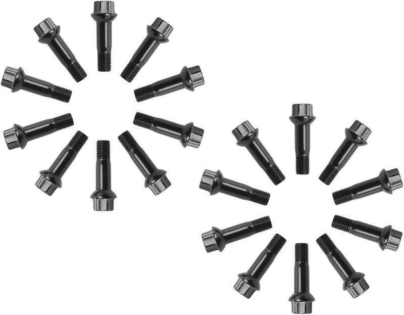 مجموعة مسامير وعزقات عجلات مرسيدس بنز 20 قطعة لـ ML350 S500 S550 CL500 GL450 - Image 2