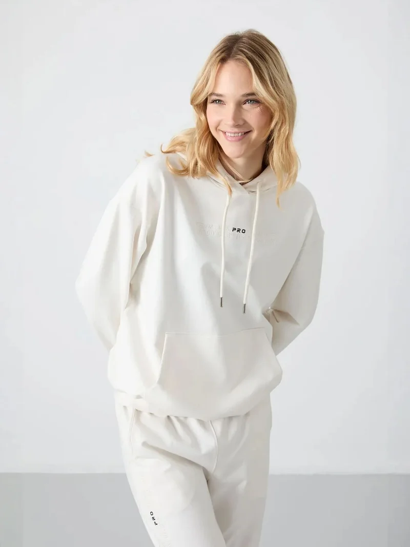 تومي لايف TOMMY Oversized Hooded Sweatshirt And Pants Set