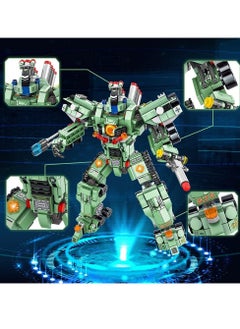 KASTWAVE Robot Building Kit for Kids, 5-in-1 Robot Building Kit for Kids STEM Building Toys Erector Set for Boys 6-12, 832PCS Building Bricks Construction Engineering Kits STEM Toys Best Gifts  - Image 4