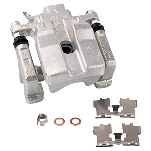 TRQ Rear Left Brake Caliper w/Bracket Drivers Side Compatible with 2013-2015 Toyota Avalon 2012-2017 Camry - Image 1