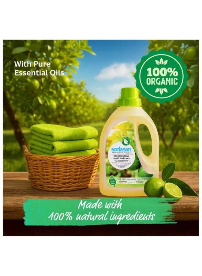 sodasan 100% Natural Lime Fabric Softener 750 ML - Image 4