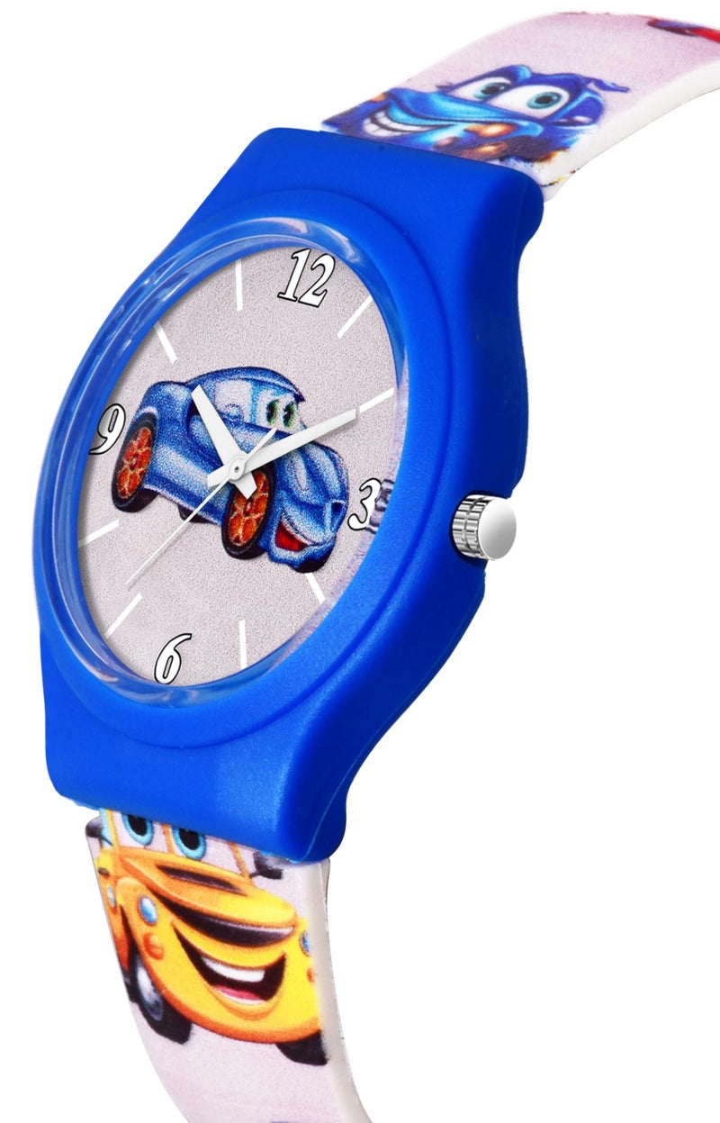 Acnos Kid's Happy Colorful Water-Resistant Durable Watch for Boys Kids Boy with Fun Designs Adjustable Strap Positive Messages Watch for Kids - Image 4