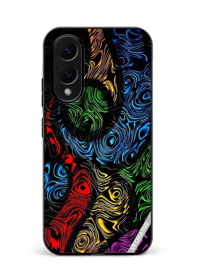 VR CREATIVE Protective Case Cover For Samsung Galaxy S25 Edge  Design Multicolour