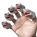 AQKILO Shark Finger Puppet Set Ocean Animal Puppet Show Theater Props Novelty Toys Weird Stuff Gifts 5 PCS - Image 4