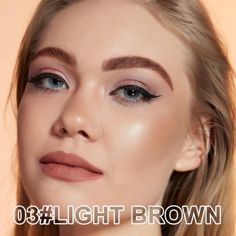 Waterproof Eyebrow Pencil,Pull Cord Brow Pen Long Lasting,Microblading Supplies Brow For Marking Filling Outlining Eye Brow Liners - Image 2