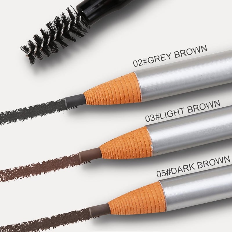 Waterproof Eyebrow Pencil,Pull Cord Brow Pen Long Lasting,Microblading Supplies Brow For Marking Filling Outlining Eye Brow Liners - Image 4