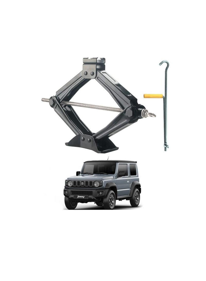 California formula-T California Scissor Jack Car Jack Stand Upright Jack , Minimum Height:14cm to Maximum Height: 38.5cm 1.5 Ton (3000 lbs) or 1500 Kilograms  - Image 1