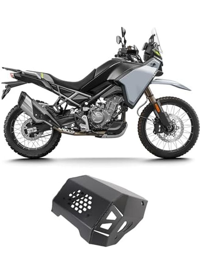 Aramox Aluminum Alloy Engine Skid Plate Chassis Guard For CF450MT 450 2024 Black - Image 3