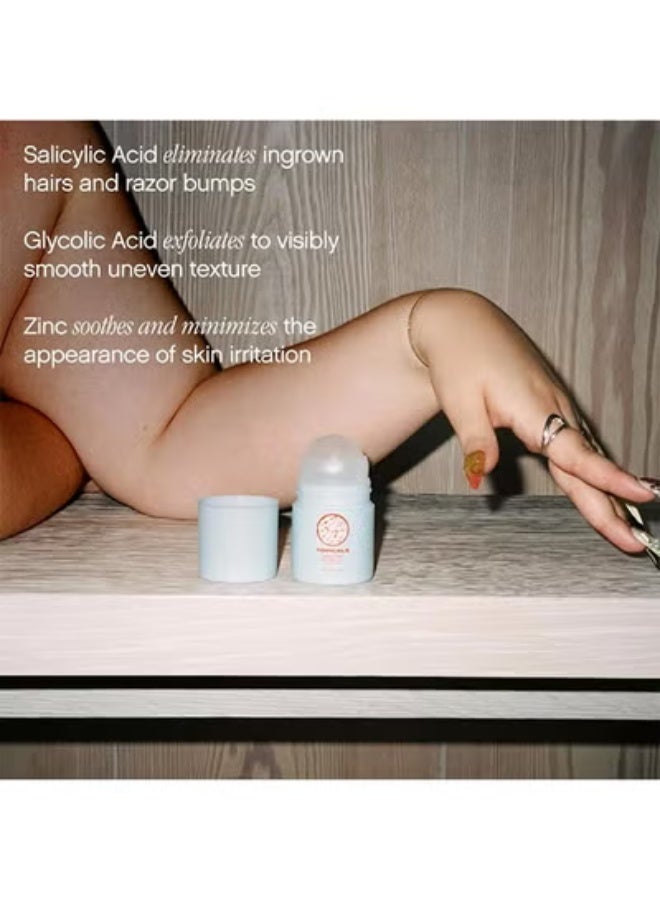 TOPICALS Ingrown Tonic Lolion Tonique Pour Poils Incarnes 50ml, High Roller Ingrown Hair Tonic, Daily Treatment For Razor Bumps, Irritation And Ingrown Hairs, Contains Salicylic And AHAs And BHAs, Suitable For Face And Body - Image 3