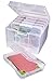 ArtBin 6947ZZ Photo  Craft Organizer Set Large Box with 5 Plastic Storage Cases Inside Clear - Image 2