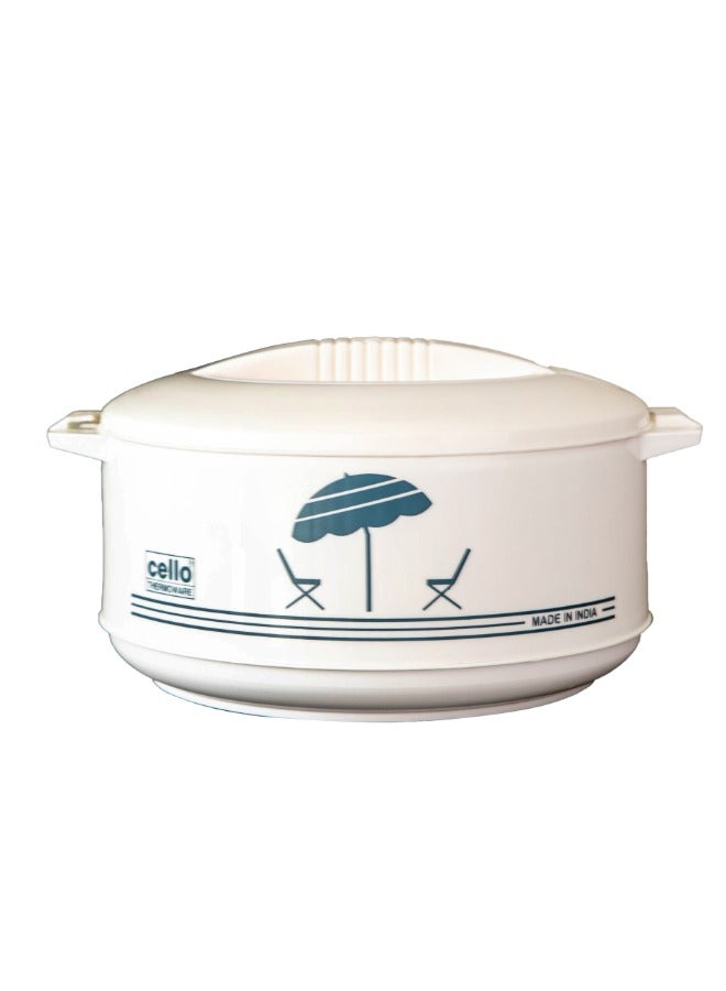 Cello Chef Deluxe Size 1.5 Liter Chef Deluxe Hot-Pot Insulated Casserole Food Warmer/Cooler, White - Image 1