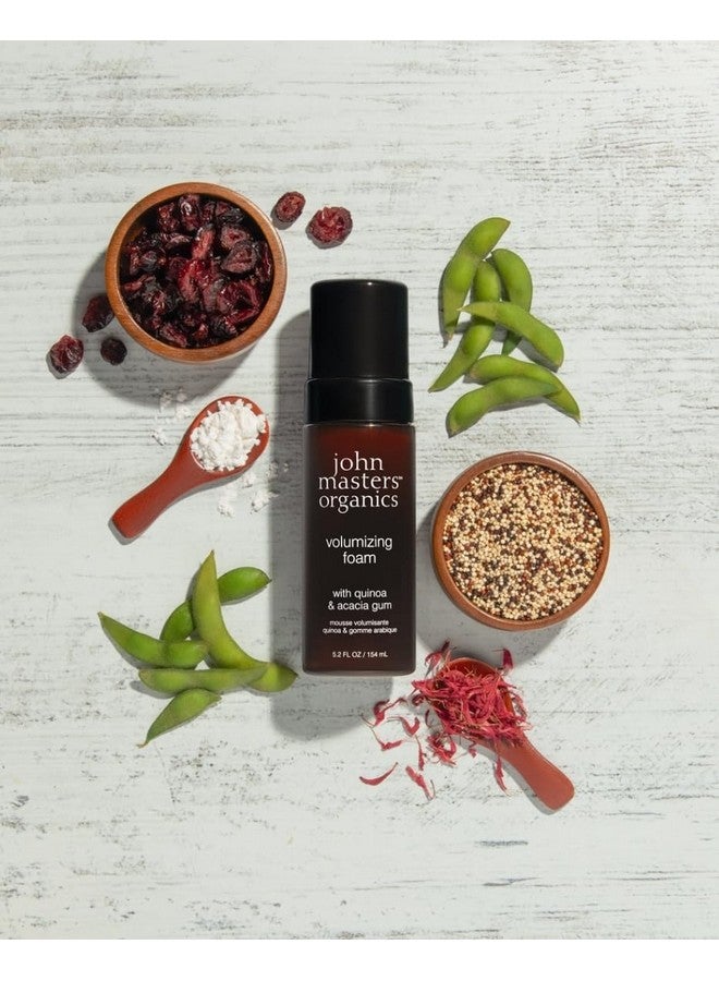 John Masters Organics Volumizing Foam 5.2 oz | 70%+ Organic Ingredients | Non-Aerosol | Long-lasting Hold | Cruelty-Free - Image 2