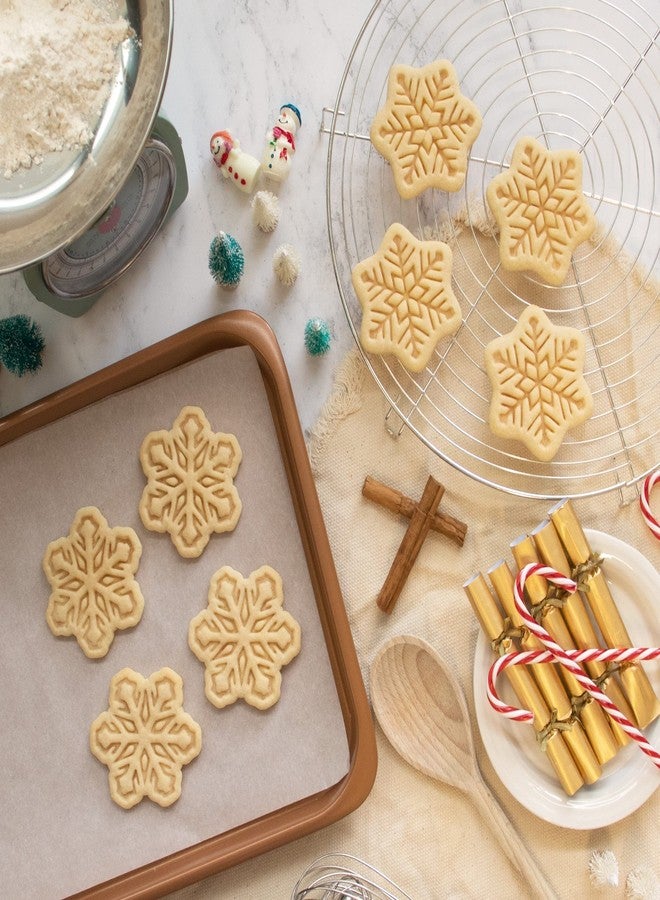 Bakerlogy Set of 2 Snowflake cookie cutters (Style 1 and 2), 2 pieces - Bakerlogy - Image 3