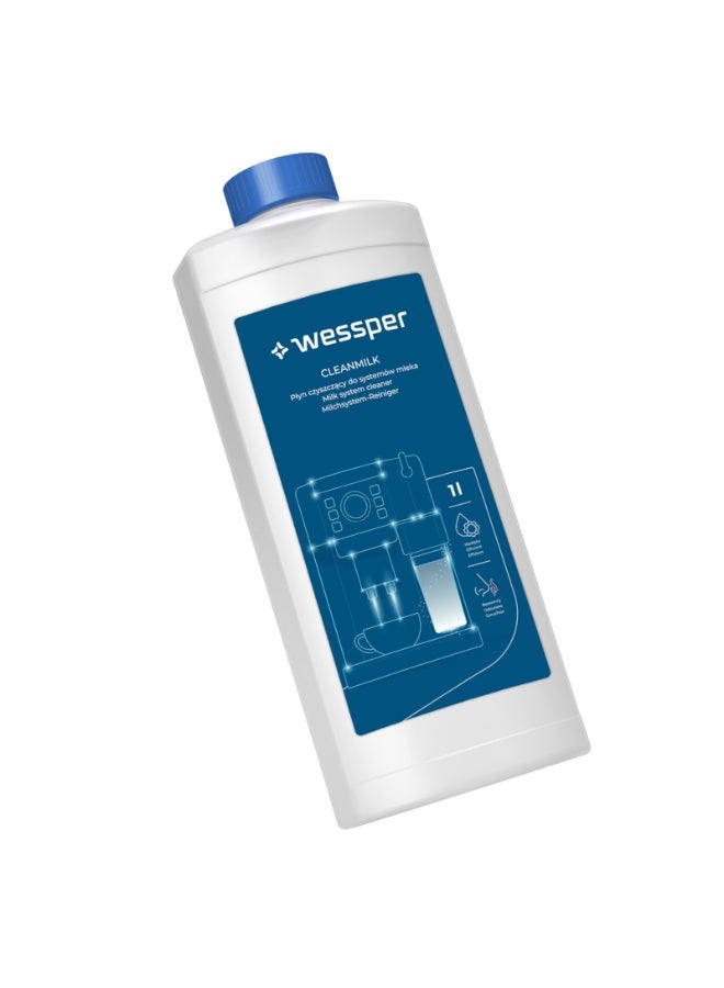 Wessper CleanMilk 1000 ml Milk System Cleaning Liquid - Image 3