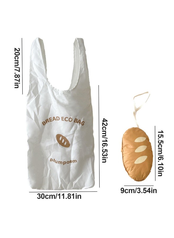 Washable Shopping Bags, Easy Maintenance Reusable Shopping Bags, Green Alternatives Grocery Bag, Stylishly Eco Friendly Folding Pouch, Grocery Container Bag for Fruits Vegetables Canned Food Milk - Image 2