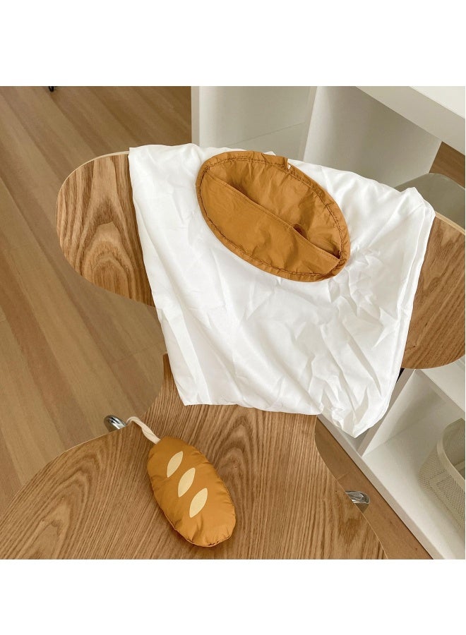Washable Shopping Bags, Easy Maintenance Reusable Shopping Bags, Green Alternatives Grocery Bag, Stylishly Eco Friendly Folding Pouch, Grocery Container Bag for Fruits Vegetables Canned Food Milk - Image 5