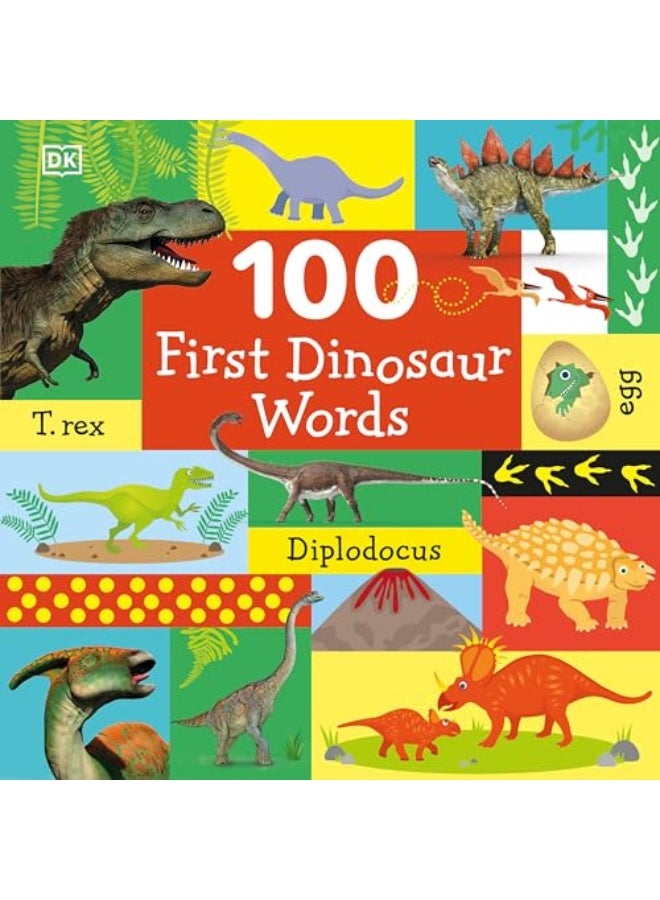 100 First Dinosaur Words Board Book – 8 October 2019
