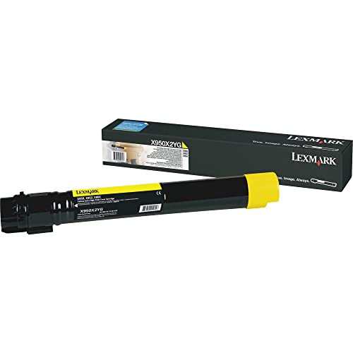Lexmark™ X950 High-Yield Yellow Toner Cartridge - Image 4