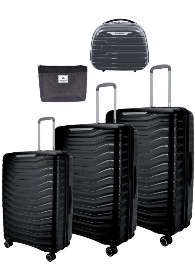 pierre cardin Unbreakable Luggage Set of 4  - Image 1