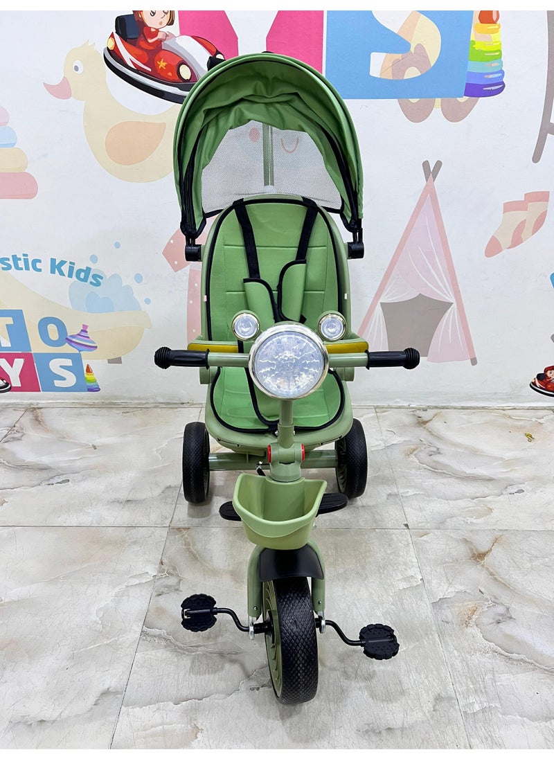 Generic 4-in-1 Baby Tricycle: Adventure & Growth with Safety and Comfort for Your Little One!  - Image 4