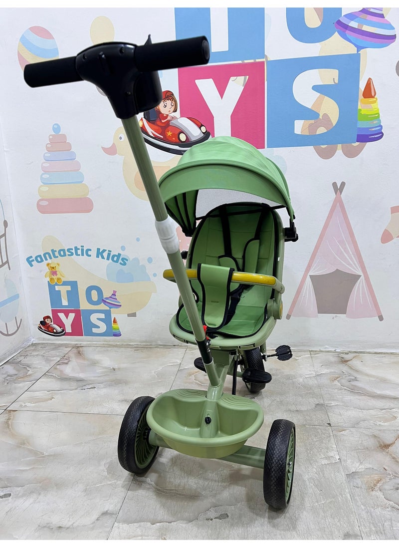 Generic 4-in-1 Baby Tricycle: Adventure & Growth with Safety and Comfort for Your Little One!  - Image 2